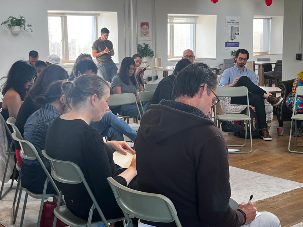 A manager workshop at an InsightsOut event in San Francisco